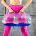 Weight Adjustable Inflatable Water Dumbbell Body Shaping Stability Water Power Bag Fat Loss Load-Bearing