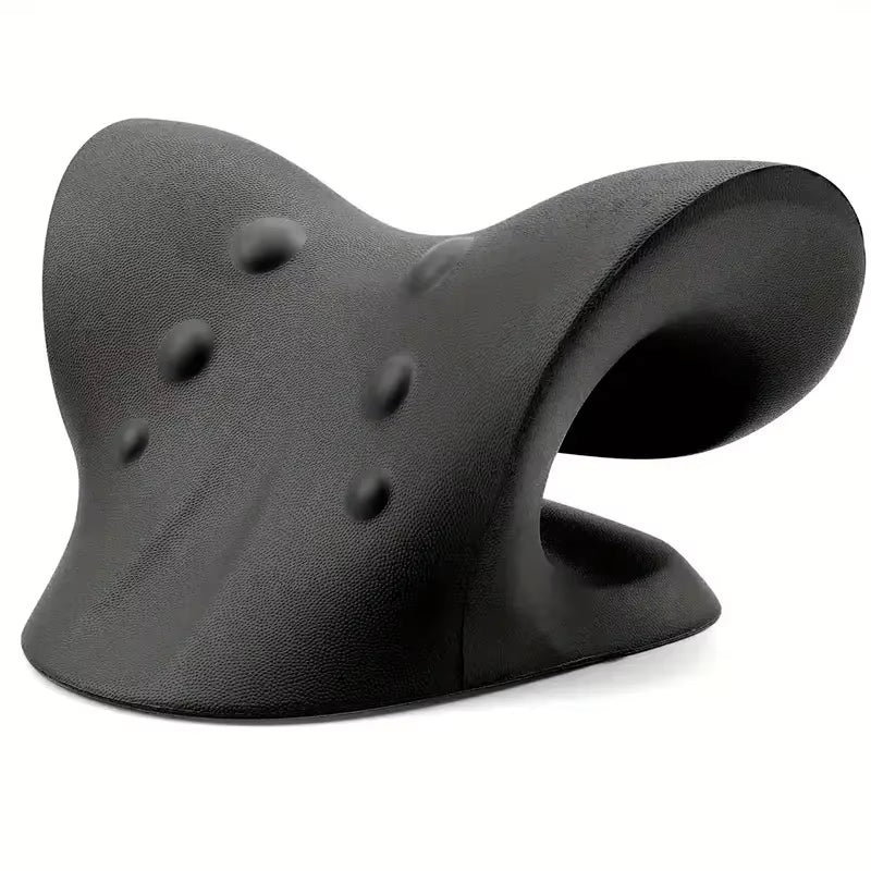 Neck Shoulder Stretcher Relaxer Cervical Spine Stretch Muscle Relaxation Traction Device Massage Pillow Correction Chiropractic