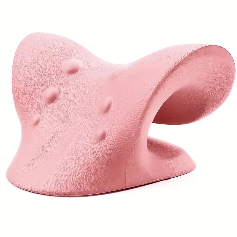 Neck Shoulder Stretcher Relaxer Cervical Spine Stretch Muscle Relaxation Traction Device Massage Pillow Correction Chiropractic
