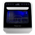 Mini Countertop Dishwasher in White with 3-Place Setting Capacity