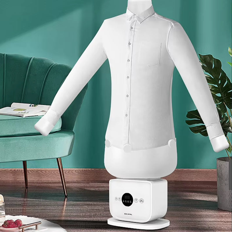 Modern 110V 220V Automatic Household Ironing Machine Ironing Clothes Shirt Wrinkle Care Hanging Dryer for Living Use Direct