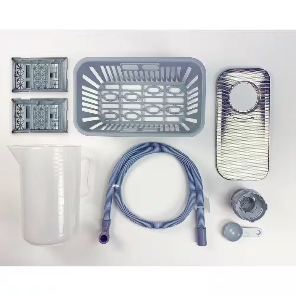 Mini Countertop Dishwasher in White with 3-Place Setting Capacity